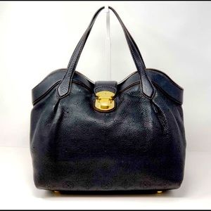 AUTH Louis Vuitton Cirrus PM Mahina Leather Bag